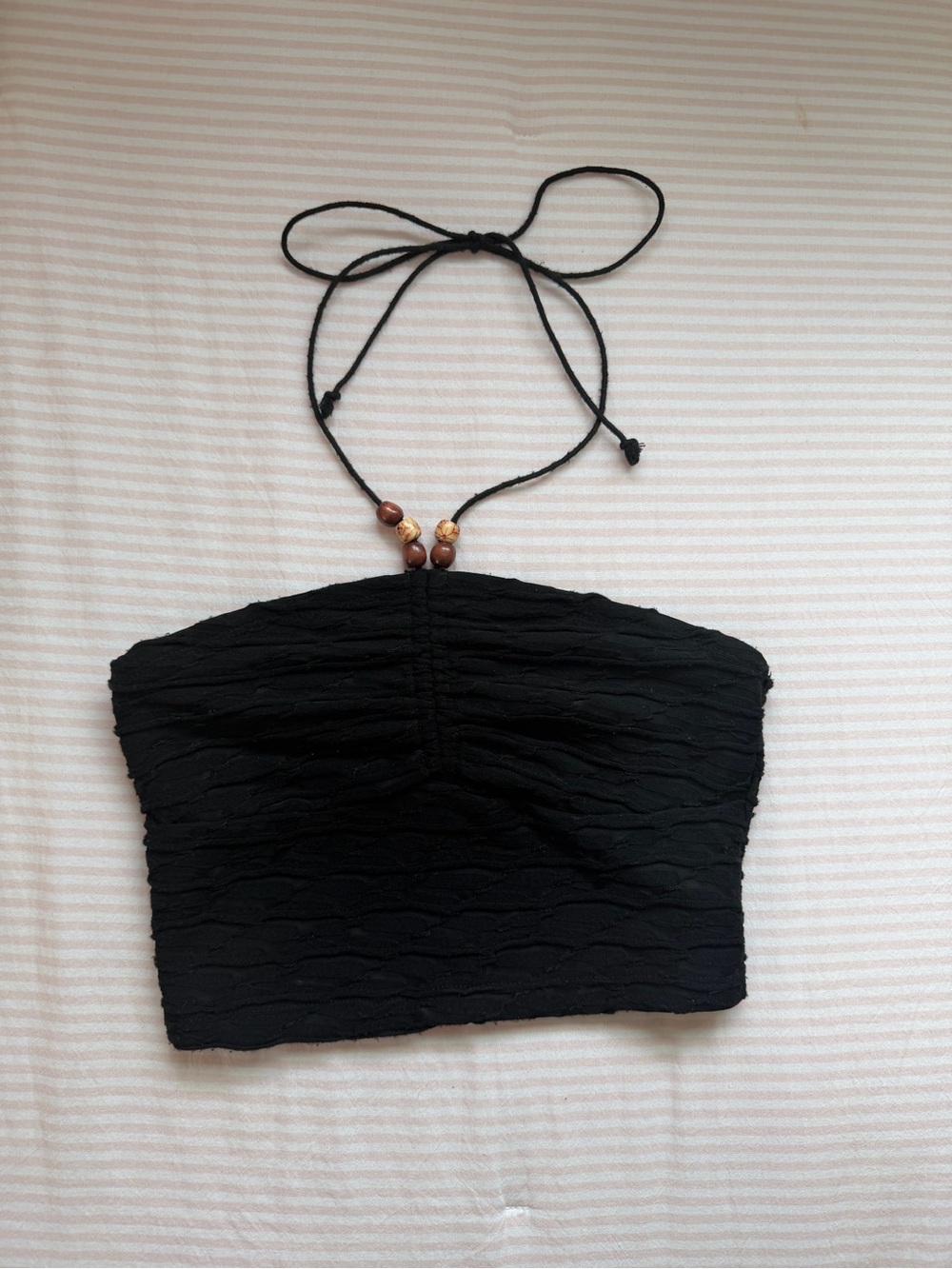 Beaded Halter Top